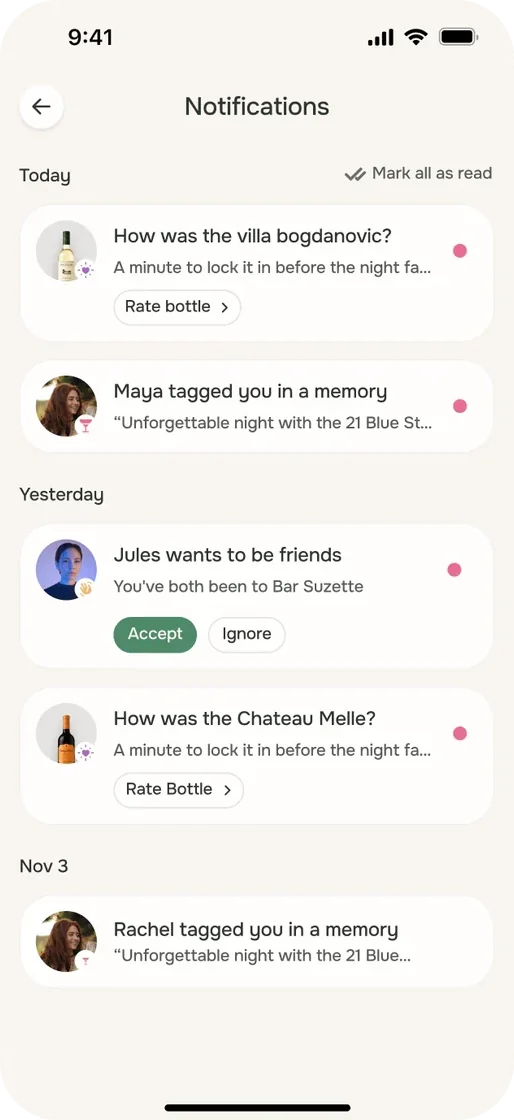 Notifications
